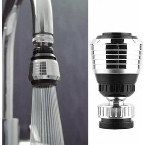 360 Rotate Swivel Water Saving Tap Aerator Faucet Nozzle Filter Home Kitchen Bathroom Splash-proof Bubbler Shower Head