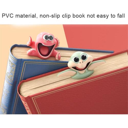 Wacky Bookmark Stereo Kawaii Cartoon Bookmark 3D Animal Wacky Bookmarks for Book ALI88