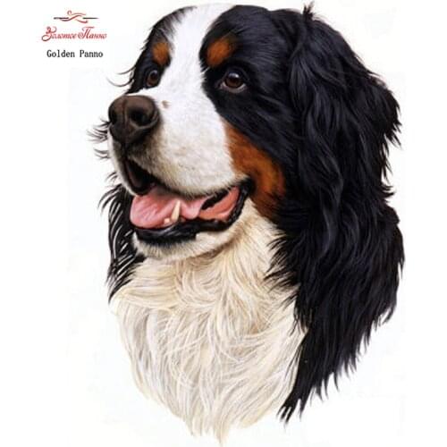 GOLDEN PANNO Diamond Painting Full Square 5D Diy Daimond Embroidery Diamant Mosaic Sale rhinestones pictures Dog 03