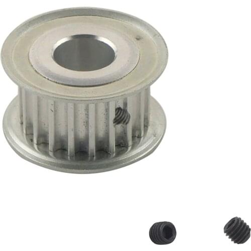 5M 20T Timing Pulley 21mm Belt Width, 5mm/6mm/6.35mm/8mm/10mm/12mm/12.7mm/14mm/15mm/16mm/17mm Bore, Timing Belt Pulley