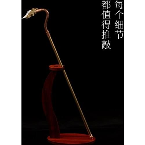 1/6 Scale Carved Brass Pig Eight Ring Weapon Nine Tooth Nail Rake Toy Model Suitable For 12 Inch Action Figure