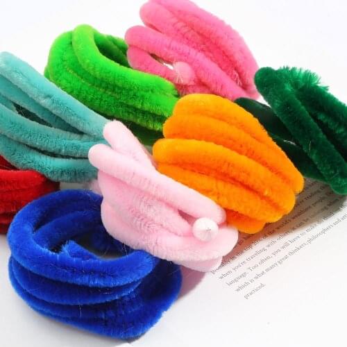 15 Colors 1 Meter/Bag Handmade DIY Toys Torsion Bar Bright Colour Easy to Bend Soft Felt Strip Rod Braiding Wire