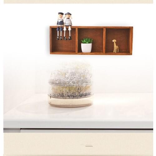 1PC Wooden Wall Shelf Storage Holders and Racks Desktop Shelves Wall Mounted Type Kitchen Bathroom Decor Shelves JL 070