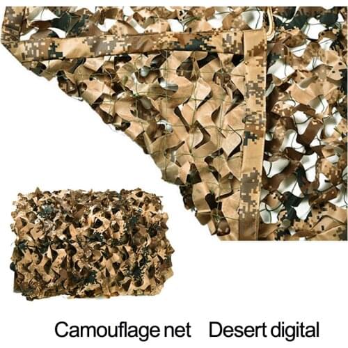 210D Durable polyester fabric 2 layers Desert digital camouflage Gardon pet Sunshade net Car Cover shade Many Size