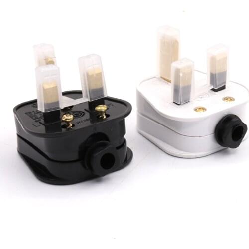 Hi-End Audio MS UK AC power cable Power Plug Connector UK 3 Pin Switch 250V 13A AC Power Plug