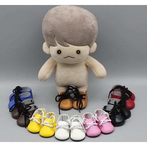 5cm Doll Shoes For 1/4 BJD 14 Inches american Baby Doll Fashion Mini Shoes with Socks High Quality Doll Accessories