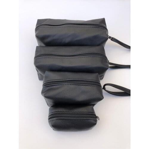 4 Piece Matryoshka Makeup Bag Set Black Bag