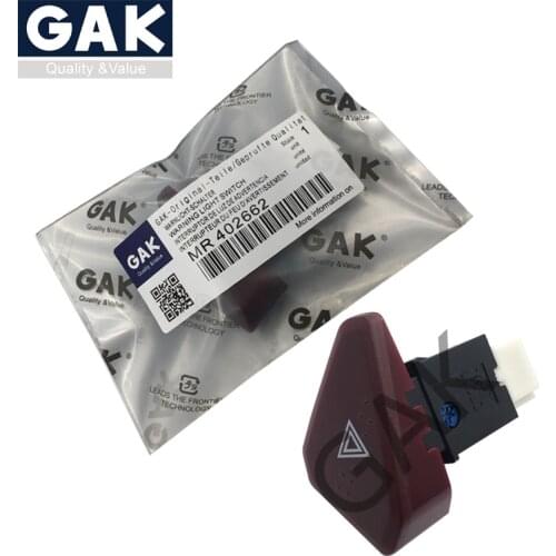Hazard Warning Lamp Switch For Mitsubishi Pajero V63 V65 V73 V74 V75 V76 V77 V78 MR402662 MR330052