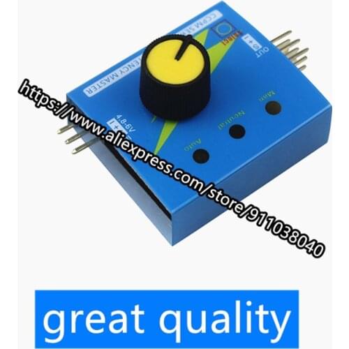 Simple steering gear tester steering gear tester model airplane motor test ESC tester third gear indicator