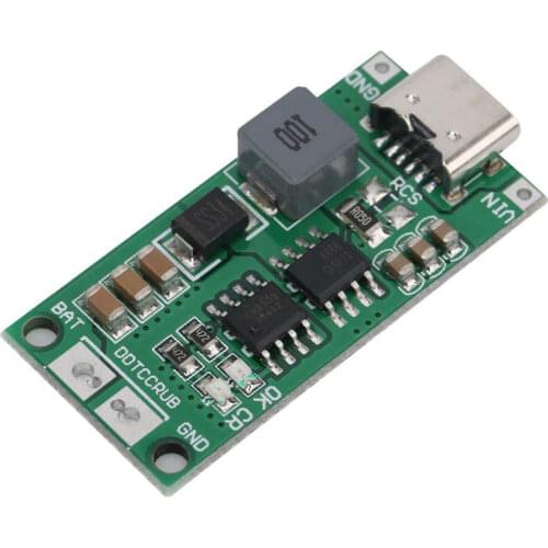 Solar Battery Chargers Step Up Boost Li-ion Battery Charger Module Battery Charger Board DDTCCRUB 3S-2A