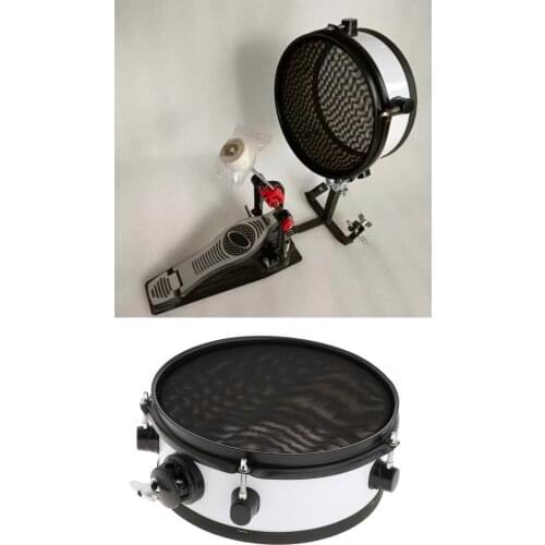 Dumb Drum 10" Silent Classic Silent Practice Drums for Present Training Beginner