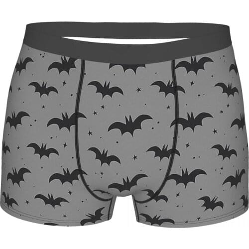 Bats In The Night The Sixth Sense Malcolm Crowe Cole Sear Film Underpants Homme Panties Men Underwear Print Shorts Boxer Briefs
