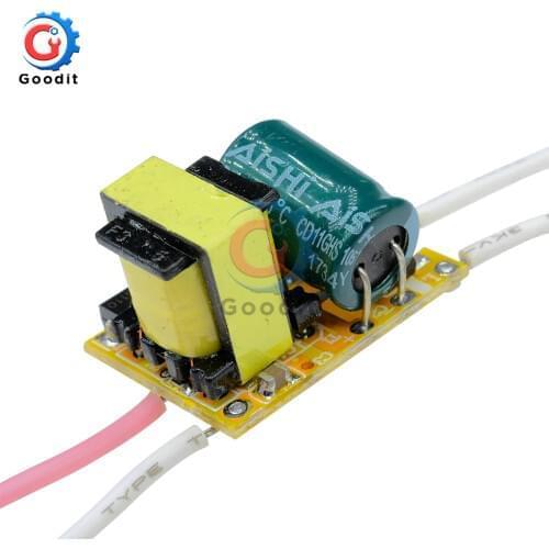 Non-waterproof LED Driver Transfomer Chip Power Supply Driver Transformer AC 85-265V 3W