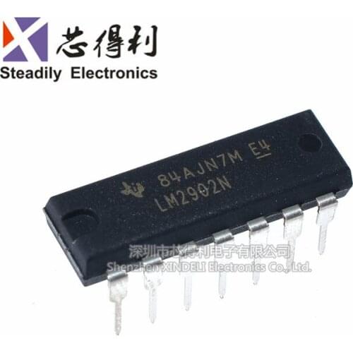 10pcs/lot Lm2902n Low Power Operational Amplifier Dip-14 Brand New & Original