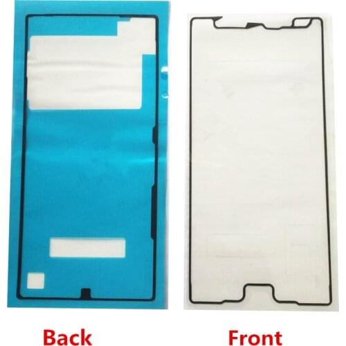 2pcs/lot Front + Back Adhesive Glue Tape Sticke for Sony Xperia Z5 Premium E6853 E6883 E6833 Z5P