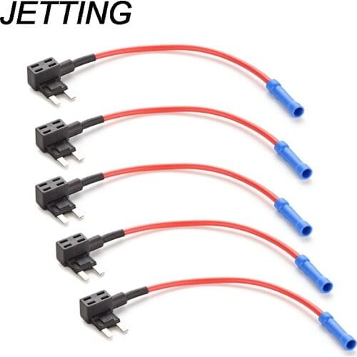 5Pcs New Hot Sale Car Auto Add-a-circuit Fuse Tap Adapter Standard Car Fuse Adapter