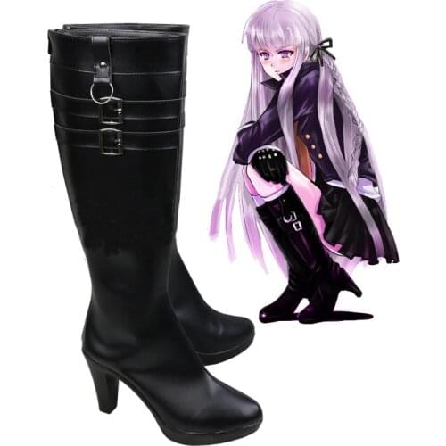 Danganronpa Kirigiri Kyouko ccosplay Shoe Dangan ronpa Anime boots Custom-made
