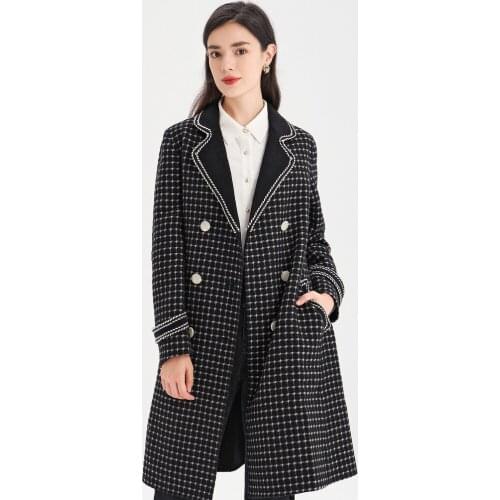 Womens 2021 Winter New Tweed Jacket