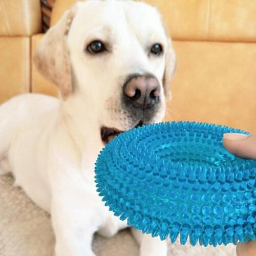 Pet Toy Bite Resistant Sound Toy Ball Large Dog Golden Retriever Barbed TPR Dog Toy Clean Teeth Molar Dog Toy
