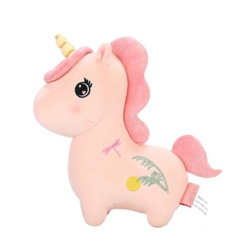 Unicorn Doll Plush Toy Rag Kawaii Pillow Children Cartoon Animal Stuffed Car Decoration Birthday Present Dating Gift For Adult