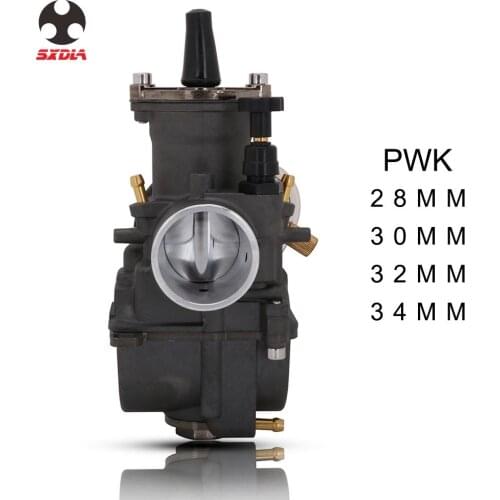 Motorcycle Scooter Carburetor PWK 28 30 32 34 MM Carburador Carb For Keihin With Power Jet Racing Moto Dirt Bike Motocross