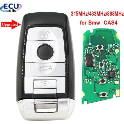New Modified Luxury for Rolls-Royce Style Remote Key 315MHZ or 433MHZ or 868mhz for BMW CAS4 F 3,5,7 Series Smart Key