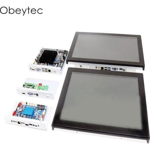 OBT121M-J1900N-1L 12.1" embedded intel touch computer with PCAP touchscreen, 1024*768, 200nits, 4+64G optional