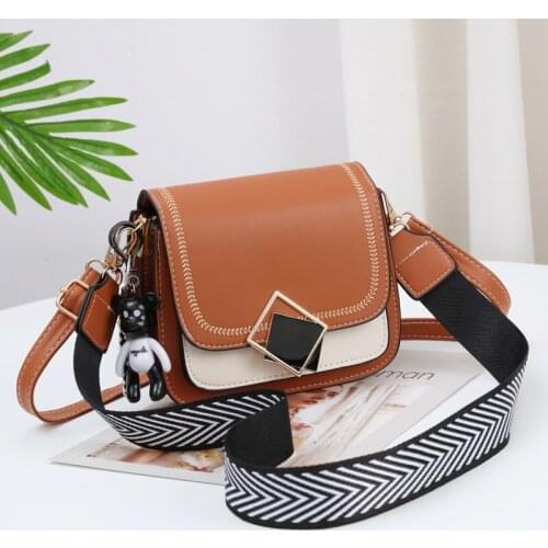 INS HOT PU Womens Shoulder Bags Womens Crossbody Flap Bag Famous Brand Design Shoulder Messenger Bag Women Purse