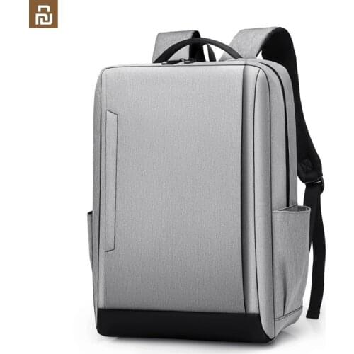 Xiaomi Youpin Laptop Backpack Anti-theft Waterproof School Backpacks USB Charging Men Business Travel Bag Backpack New Design