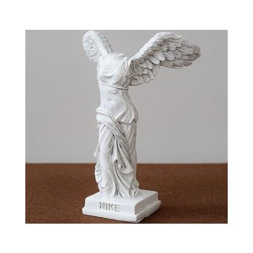 Greek mythology victory statue of the European figure decoration handicraft shop window angel small ornaments bookshelf home