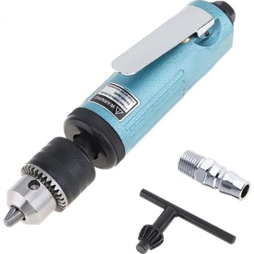 Tr-5200 22000Rpm High Speed Straight Pneumatic Drill Machine With 1.5-10Mm Chuck For Drilling Grinding