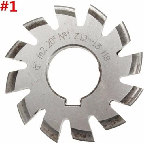 Diameter 22mm M2 20 Degree #1 Involute Module Gear Cutters HSS High Speed Steel NEW Machine Tools Accessories