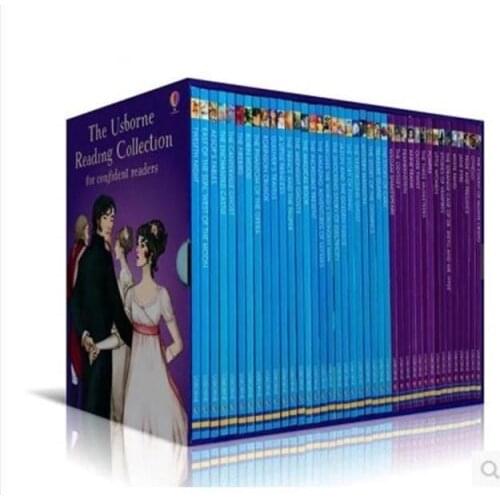 40 Books/set Usborne My third Reading collection library English Picture story books to help your child grow as a reader Libros