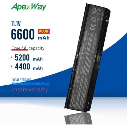 Apexway Laptop Battery For TOSHIBA Satellite C800 C805 C840 C850 C855 C870 L800 L805 L830 L835 L840 L850 L855 PA5024U-1BRS