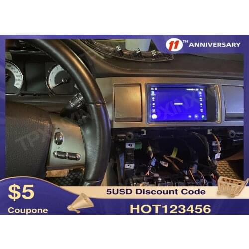 For Jaguar XF XFL 2012-2015 Wireless Carplay Car GPS Navigation Auto Headunit Multimedia Player Radio Tape Recorder Stereo 2K