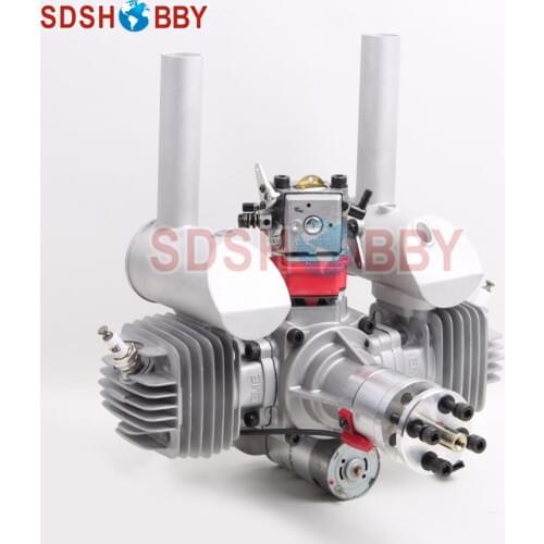 EME70 70CC RC Gasoline Engine Petrol Engine with Electric Starter Walbro Carburetor