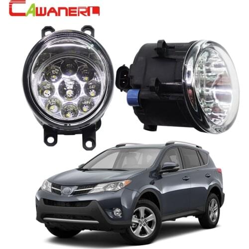 Cawanerl H11 H8 Auto Fog Light Daytime Running Light DRL Car LED Lamp Bulb For Toyota RAV4 RAV 4 III 2006-2012 2016-2018