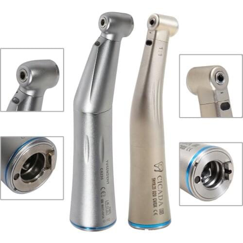 KAVO Style Dental 1:1 Fiber Optic LED Low Speed Contra Angle Handpiece Push