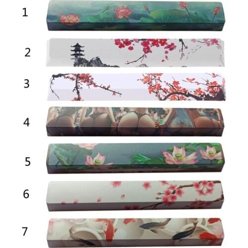 SpaceBar Keycap PBT Five Side Dye-Subbed 6.25U Cherry Profile Keyboard gk61 gk64