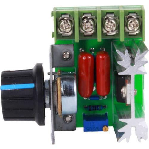 Soft starting 2000W AC Motor Speed Controller 50-220V 25A Adjustable Motor Speed Controller Voltage Regulator brushless motor