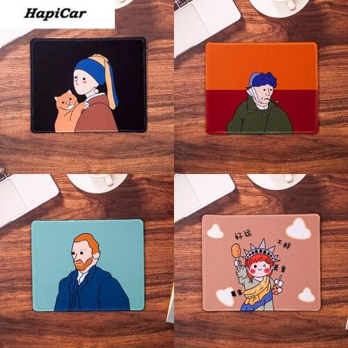 21*26cm Cute Mouse Pad Deskpad Kawaii Mouse Pad Gaming Wrinting Cute Desk Mats for Office Home PC Computer Keyboard Protector