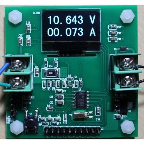 MSP430AFE253 development board OLED12864 high precision voltmeter ammeter
