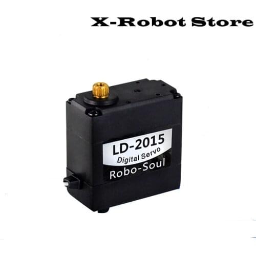 DIY 15KG LD-2015 Digital Servo 180 Degree Metal Gear Digital Dual Servo Robot Kit Accessories RC Parts