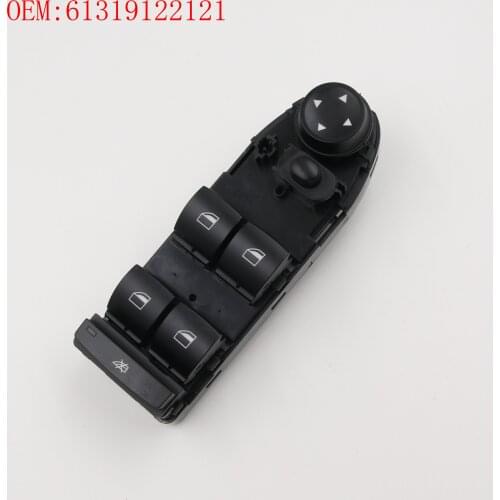 NEW 61319122121 61319218044 61319122117 Power Window Control Main Switch Electric Window Switch For BMW E70 E71 X5 X6 2006-2014