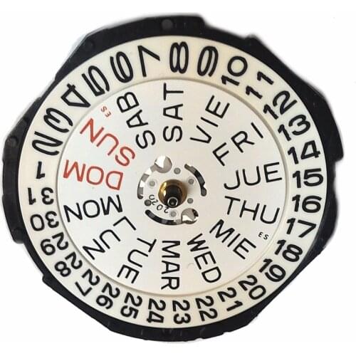 New Japan Made PC33A 3 Hands Date Day Original 10 1/2 Quartz Movement