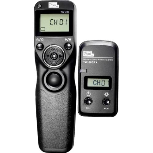 PIXEL TW-283 DC0 Wireless Timer Shutter Release Remote Control For olympus E-PL3 E-P3 E-P2 ER-1SP-590UZ 570UZ 565UZ 560UZ 550UZ