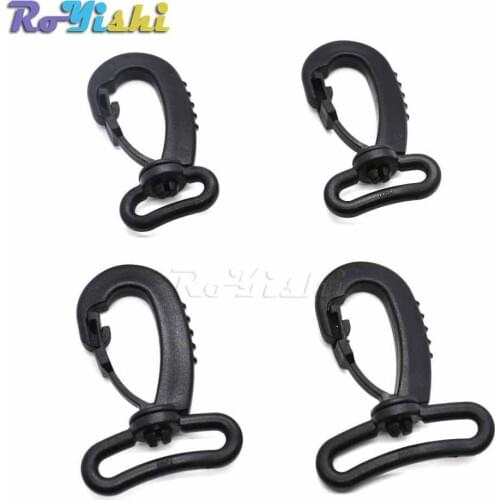 Plastic Swivel Snap Hooks for Bag Belts Straps Keychain Clasp Backpack Accessories