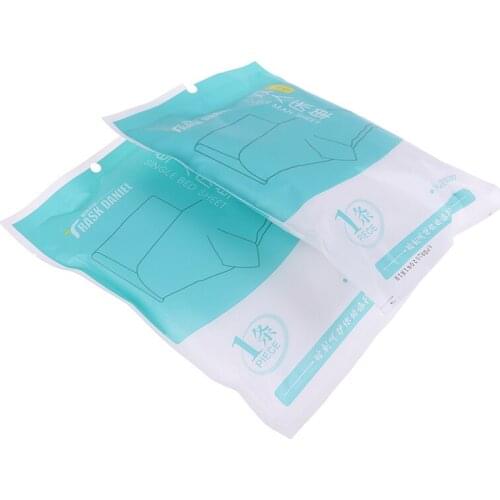 Portable Disposable Fitted Bed Sheet Cover Beddings Quilt Cover Pillowcase For Camping Travel Home Products
