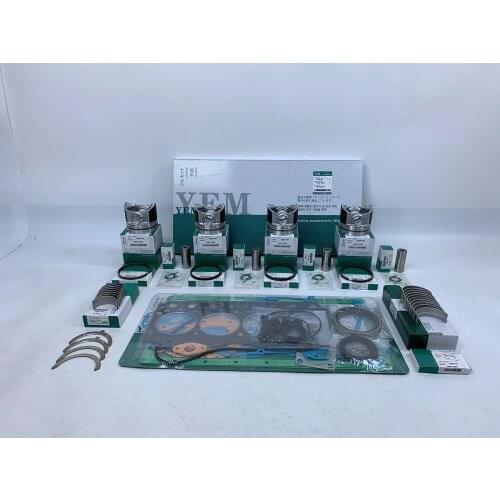 New YEM Aftermaket Engine Part 4TNV98 Repair Kit With Piston Rings Gaskets Bearings For Yanmar