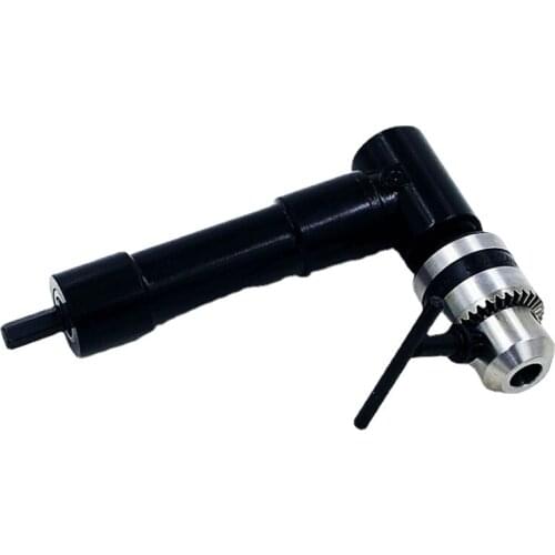 90 degree right angle electric drill corner device three-jaw chuck, turn batch chuck to transfer narrow space drilling tool